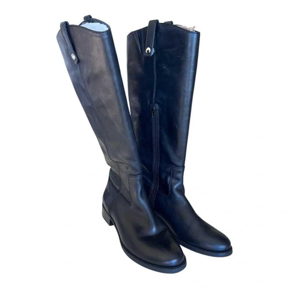 INC International Concepts Black Over the Knee Boots Size 9M